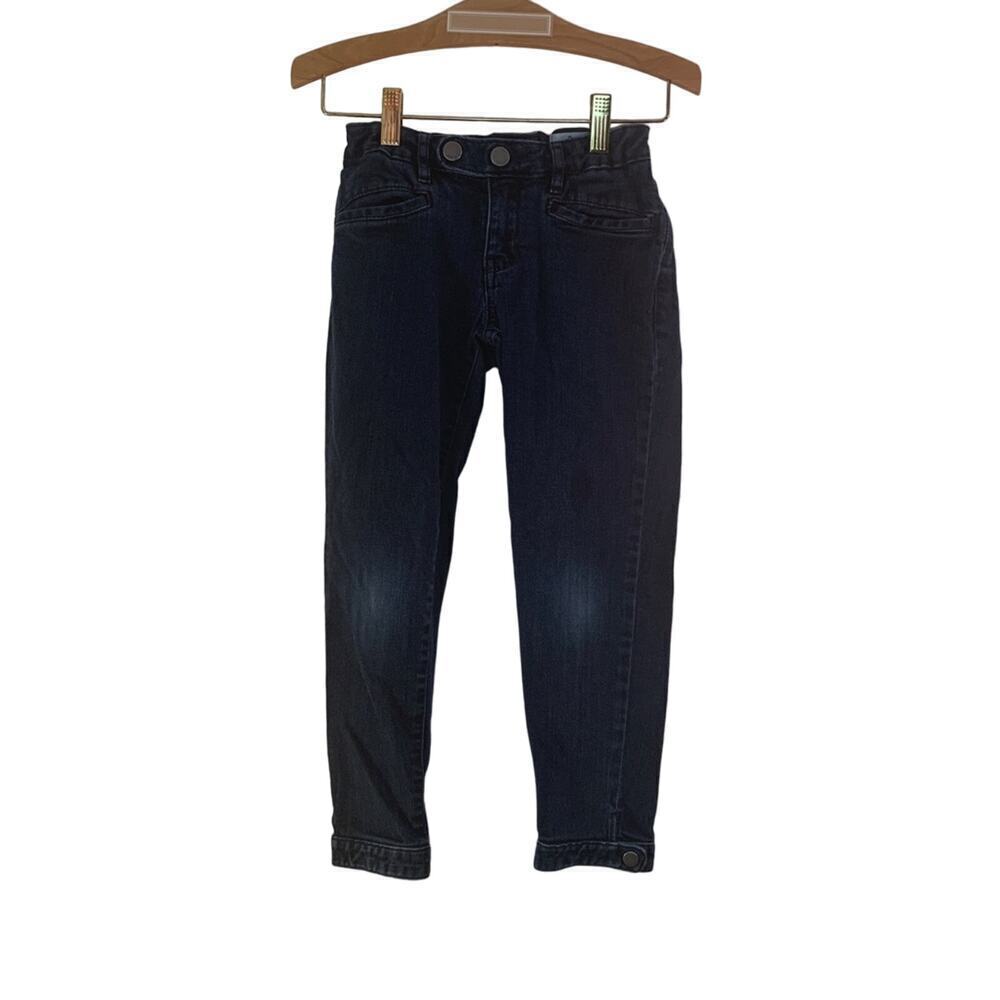 GAP Girl’s Super Skinny Dark Wash Adjustable Waist Snap Ankle Jeans / Size: 8R